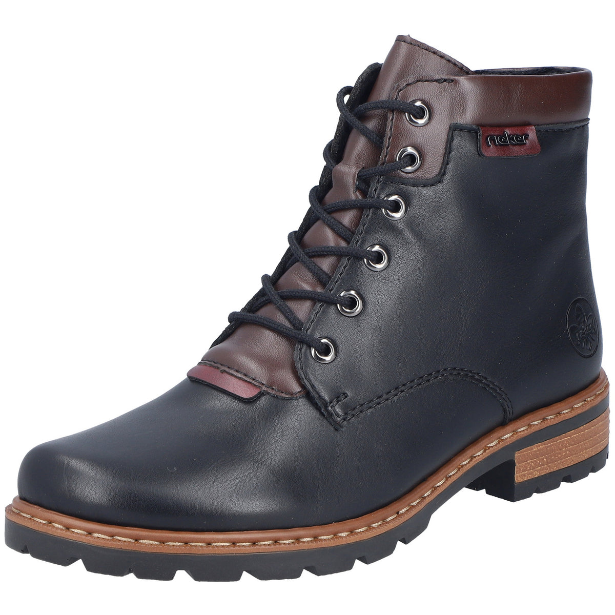Rieker Winterschuh Z9340  in Schwarz