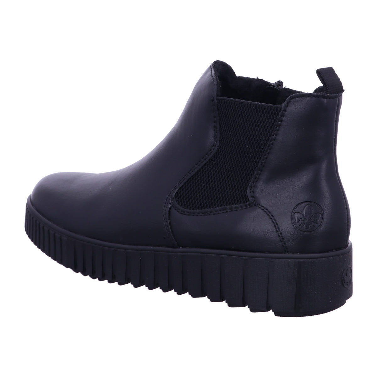 Rieker Winterschuh Y6151  in Schwarz