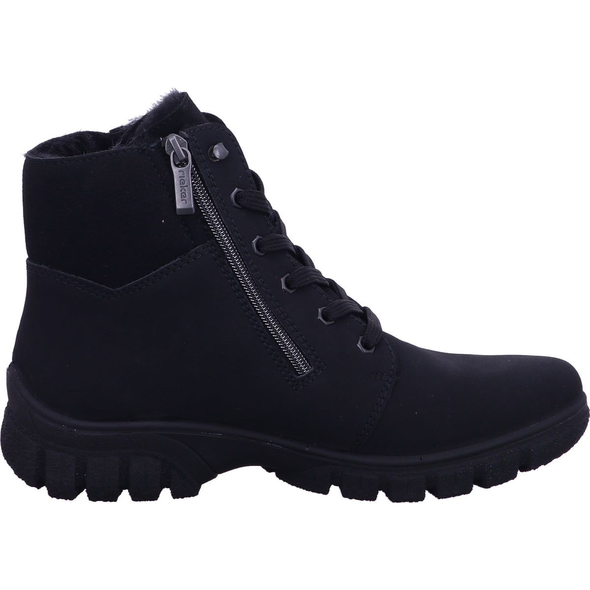 Rieker Winterschuh Z7246  in Schwarz