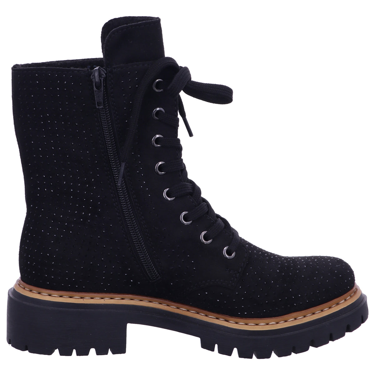 Rieker Winterschuh 72609  in Schwarz
