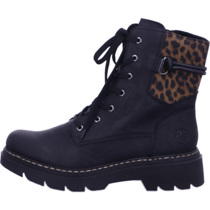 Rieker Winterschuh 76724 HWK Damen Stiefel in Schwarz