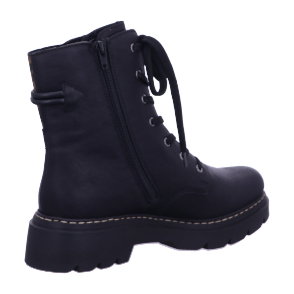Rieker Winterschuh 76724 HWK Damen Stiefel in Schwarz