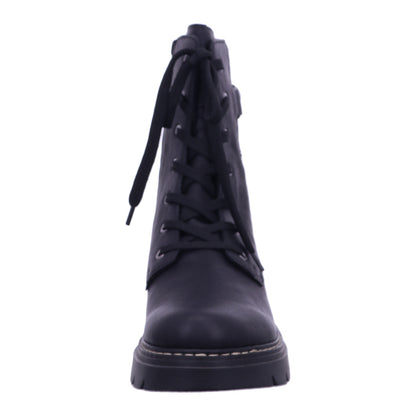 Rieker Winterschuh 76724 HWK Damen Stiefel in Schwarz