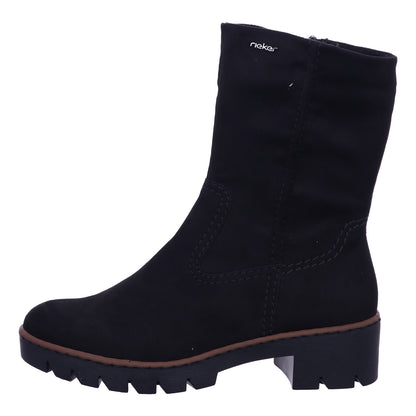 Rieker Winterschuh X5781  in Schwarz