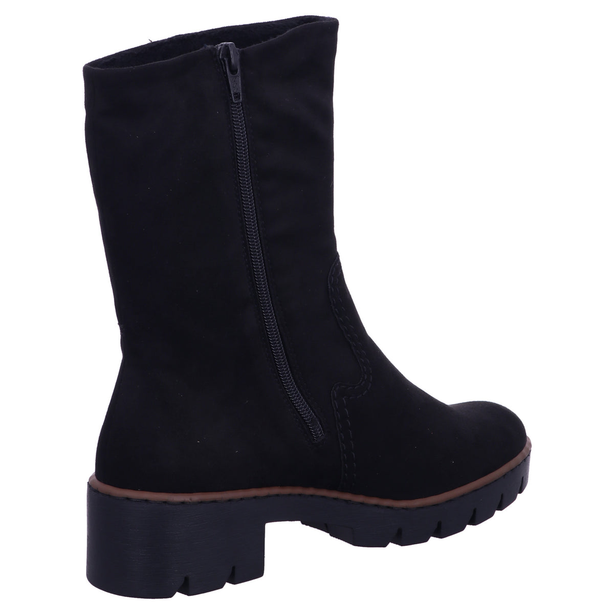 Rieker Winterschuh X5781  in Schwarz