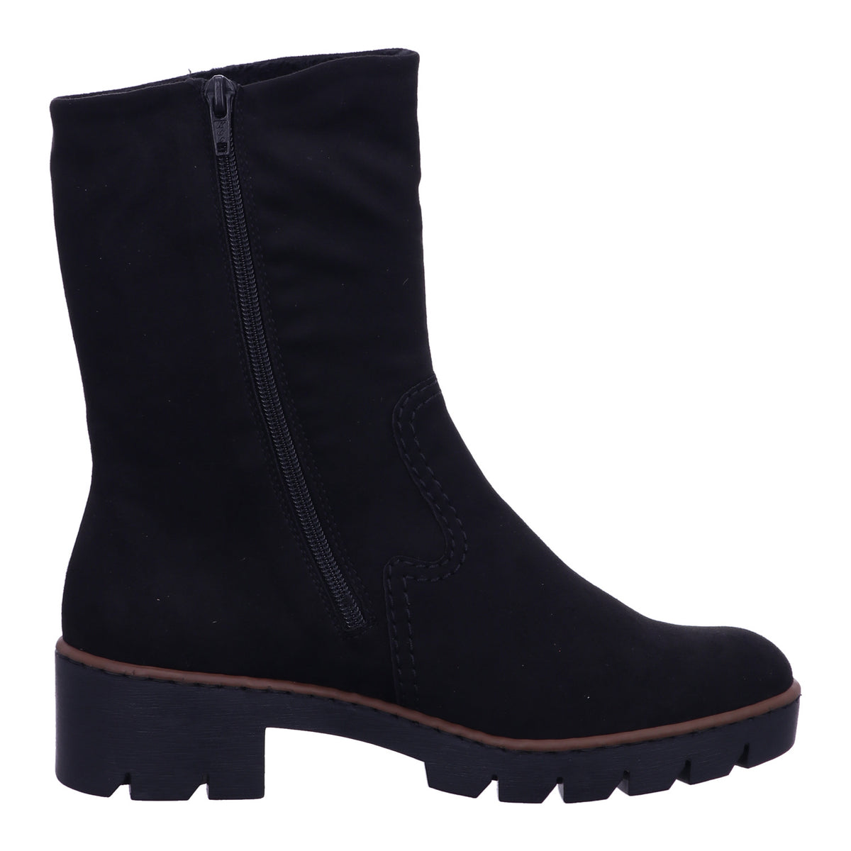 Rieker Winterschuh X5781  in Schwarz