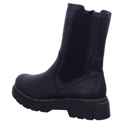 Rieker Winterschuh 76780 HWK Damen Stiefel in Schwarz