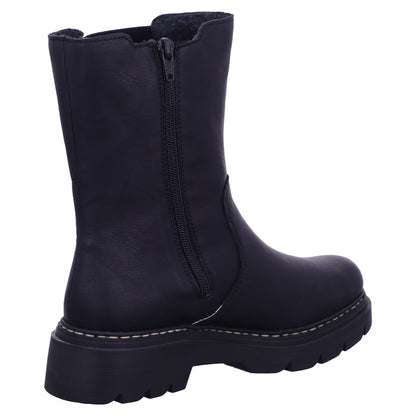 Rieker Winterschuh 76780 HWK Damen Stiefel in Schwarz
