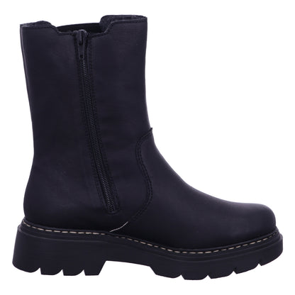 Rieker Winterschuh 76780 HWK Damen Stiefel in Schwarz