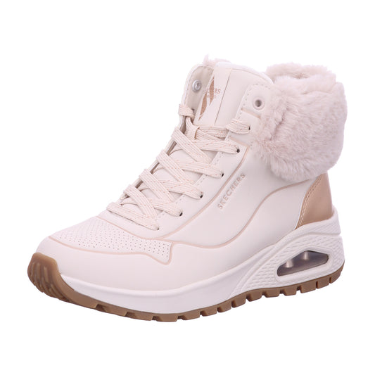 Skechers Winterschuh 167993 UNO RUGGED - FALL SHIMMER in Weiß