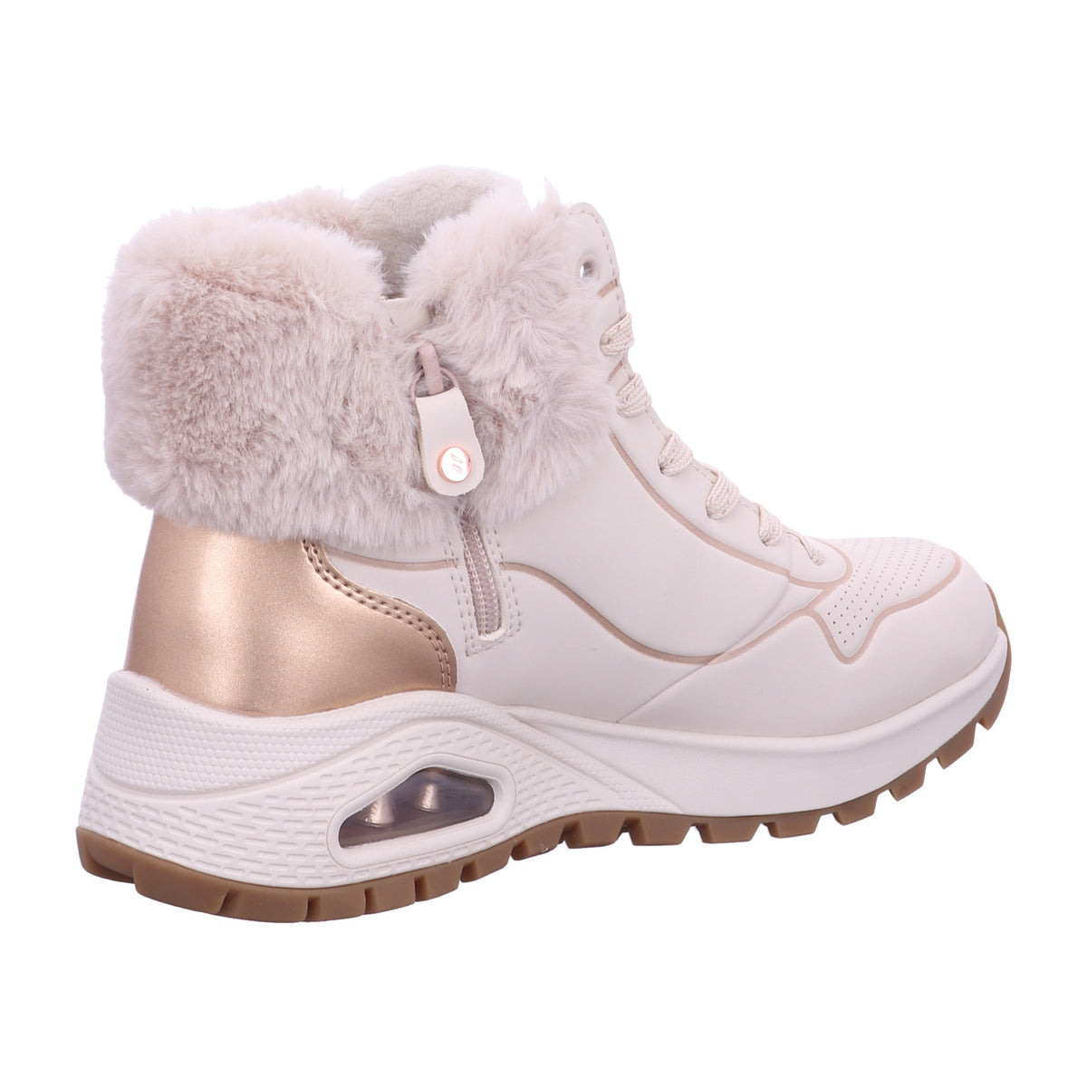 Skechers Winterschuh 167993 UNO RUGGED - FALL SHIMMER in Weiß