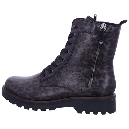 Rieker Winterschuh 73210  in grau/schwarz