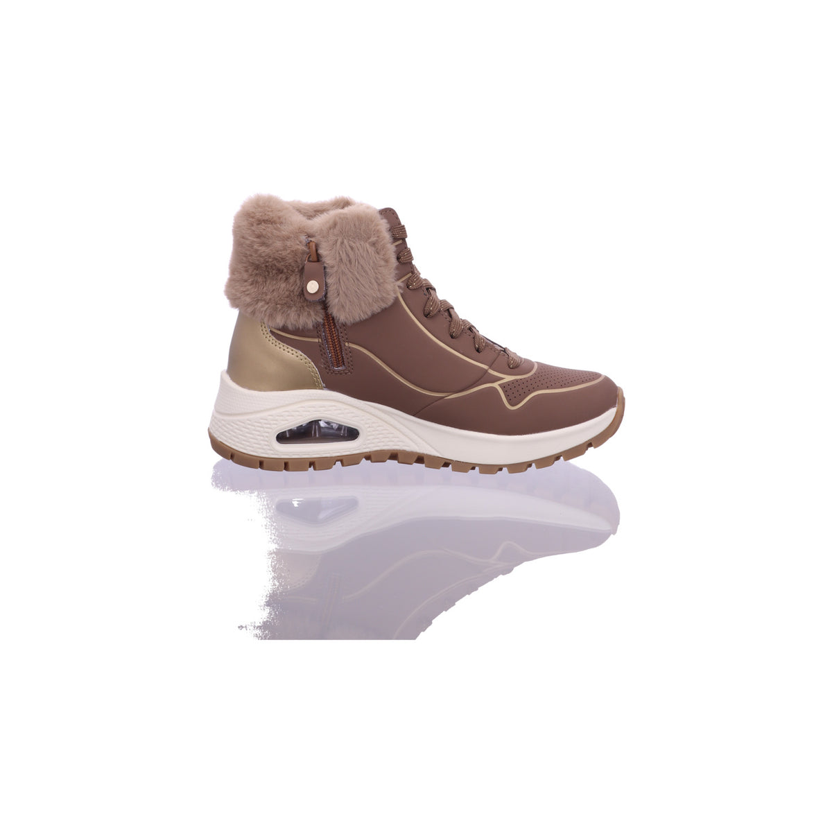 Skechers Winterschuh 167993 UNO RUGGED - FALL SHIMMER in Braun