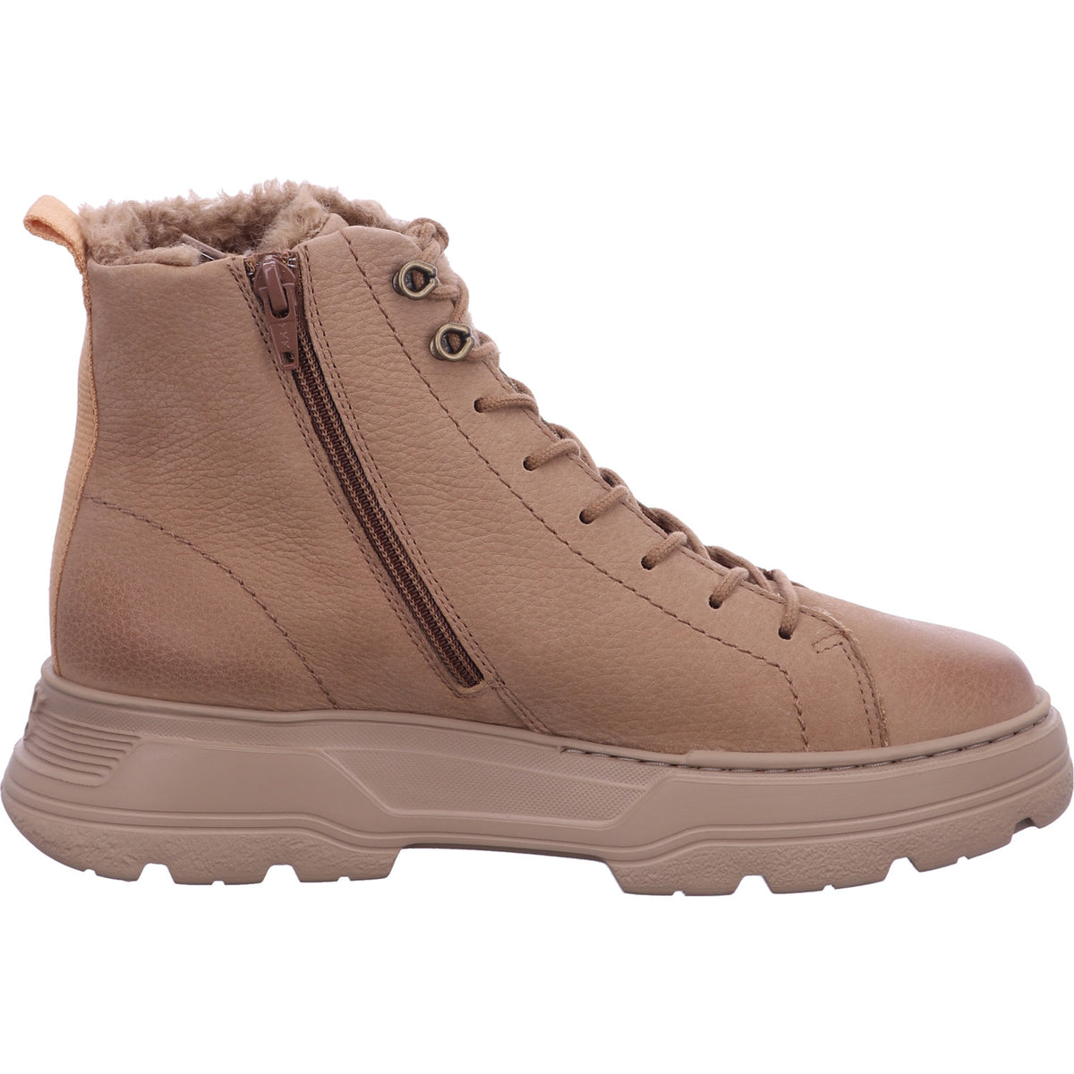 Paul Green Winterschuh 5497 0078-5497-018/Schnürbootie in Braun