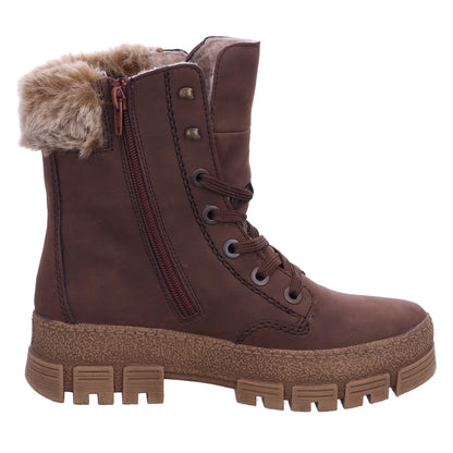 Rieker Winterschuh Y0230  in Braun
