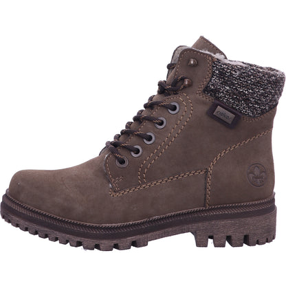 Rieker Winterschuh Y7621 HWK Damen Stiefel in Braun