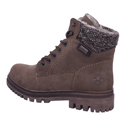 Rieker Winterschuh Y7621 HWK Damen Stiefel in Braun