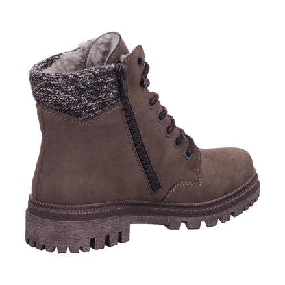 Rieker Winterschuh Y7621 HWK Damen Stiefel in Braun