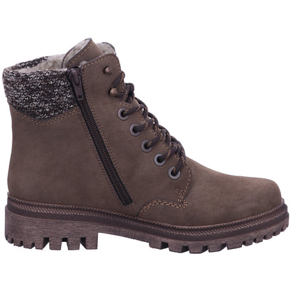 Rieker Winterschuh Y7621 HWK Damen Stiefel in Braun