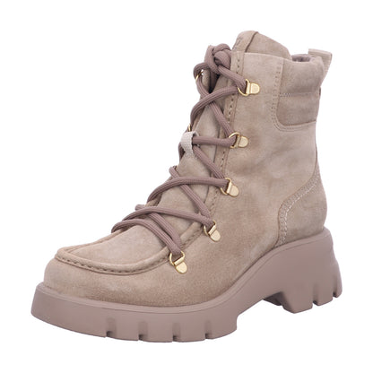 Paul Green Winterschuh 8237 0078-8237-008/Schnürbootie in Beige