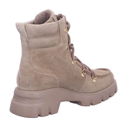 Paul Green Winterschuh 8237 0078-8237-008/Schnürbootie in Beige