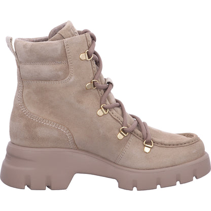 Paul Green Winterschuh 8237 0078-8237-008/Schnürbootie in Beige