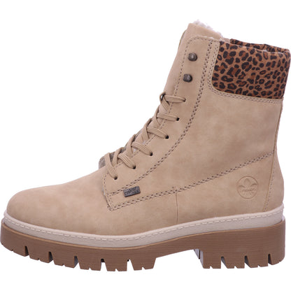 Rieker Winterschuh Z9430  in Beige