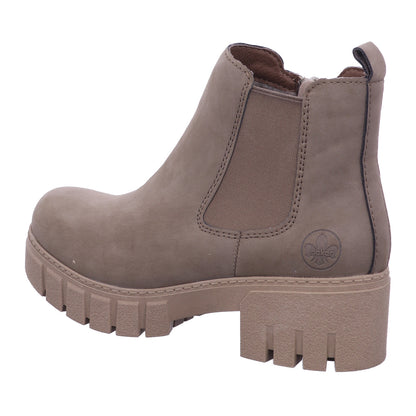 Rieker Winterschuh 74550  in Beige
