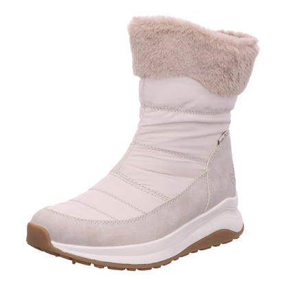 Rieker Winterschuh Z0983-60 HWK Damen Stiefel in Beige