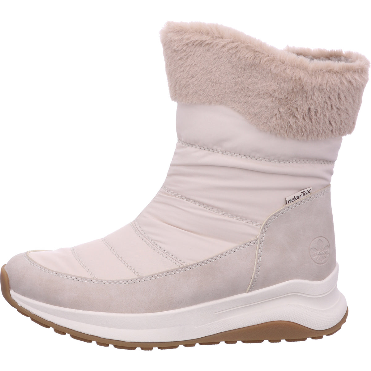 Rieker Winterschuh Z0983-60 HWK Damen Stiefel in Beige