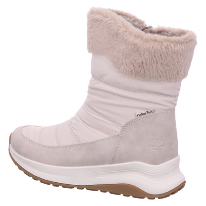 Rieker Winterschuh Z0983-60 HWK Damen Stiefel in Beige