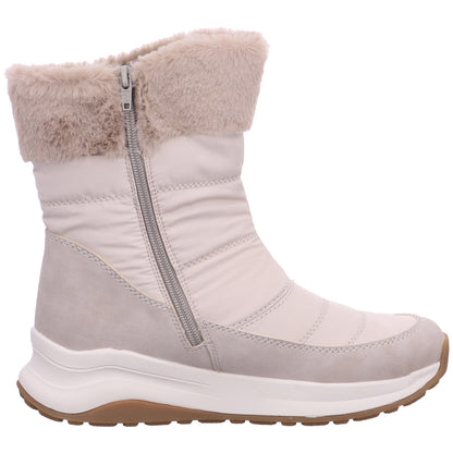 Rieker Winterschuh Z0983-60 HWK Damen Stiefel in Beige