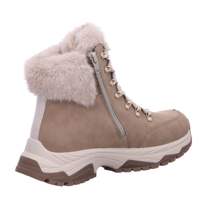 R-Evolution Winterschuh W3971 HWK Damen Stiefel in Beige