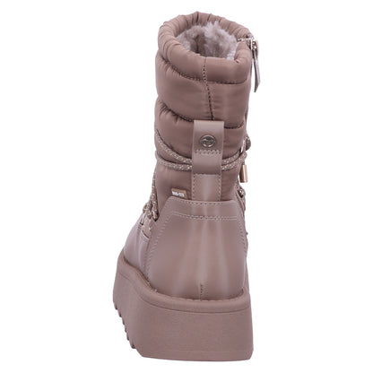 Tamaris Winterschuh 1-26846-45 Da.-Stiefel in Beige