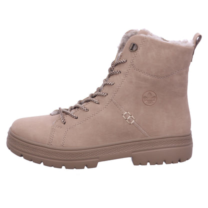 Rieker Winterschuh N0036  in Beige