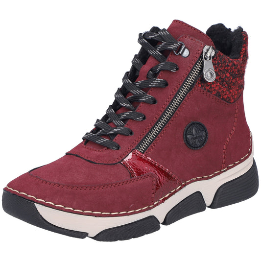 Rieker Winterschuh 45960  in Rot