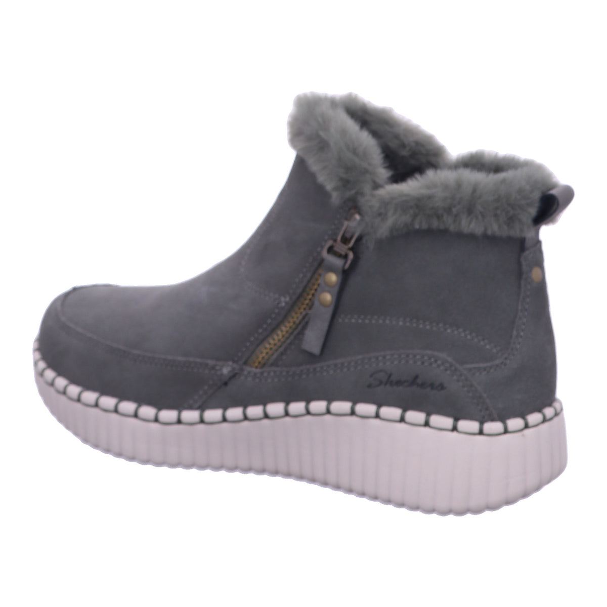 Skechers Winterschuh 168108 WILSHIRE BLVD - FRESH ZIP in Grün