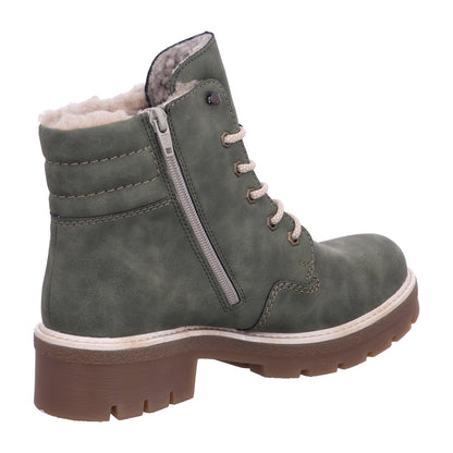 Rieker Winterschuh Y8120  in Grün