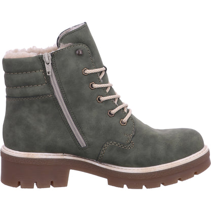 Rieker Winterschuh Y8120  in Grün