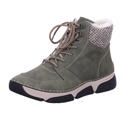 Rieker Winterschuh 45955  in Grün