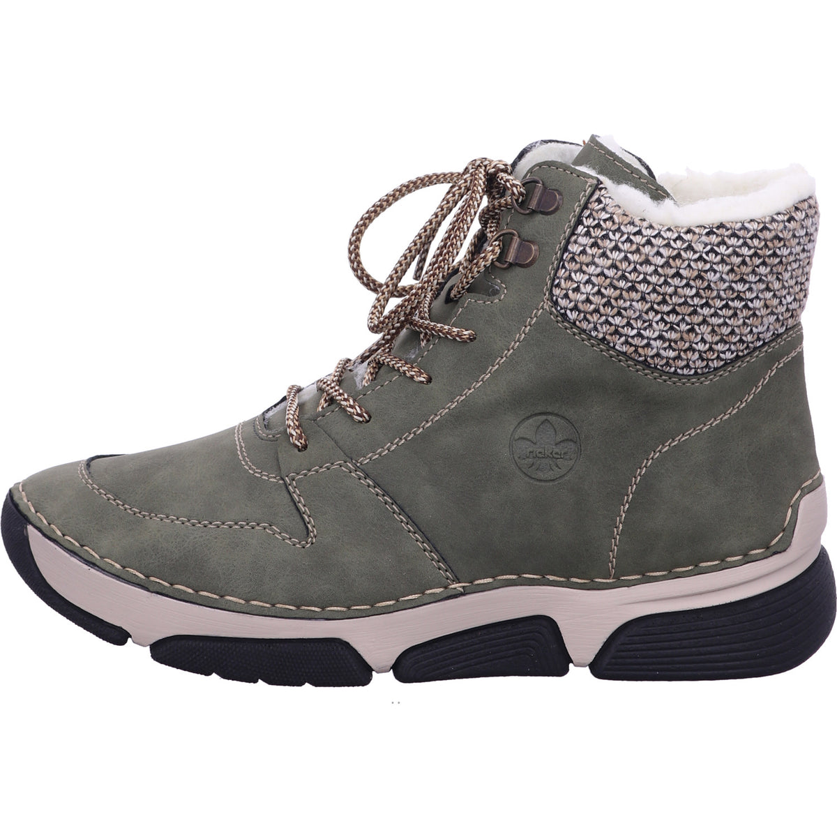 Rieker Winterschuh 45955  in Grün