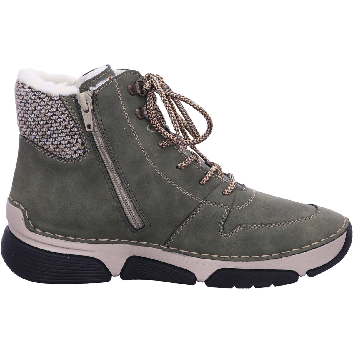 Rieker Winterschuh 45955  in Grün