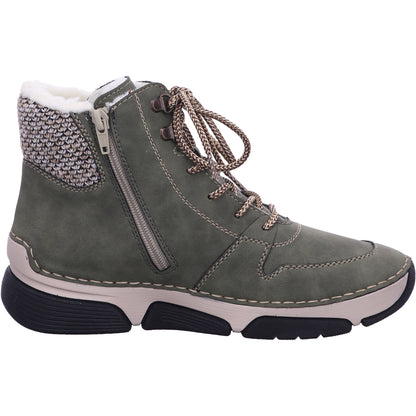 Rieker Winterschuh 45955  in Grün