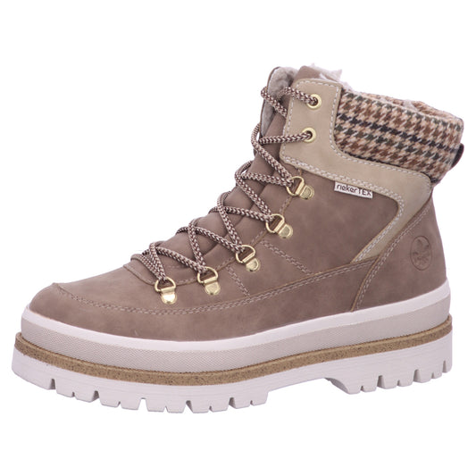 Rieker Winterschuh Y6210  in Beige