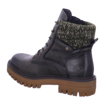 Rieker Winterschuh 92920 HWK Damen Stiefel in Grün