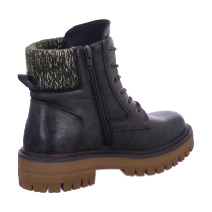 Rieker Winterschuh 92920 HWK Damen Stiefel in Grün