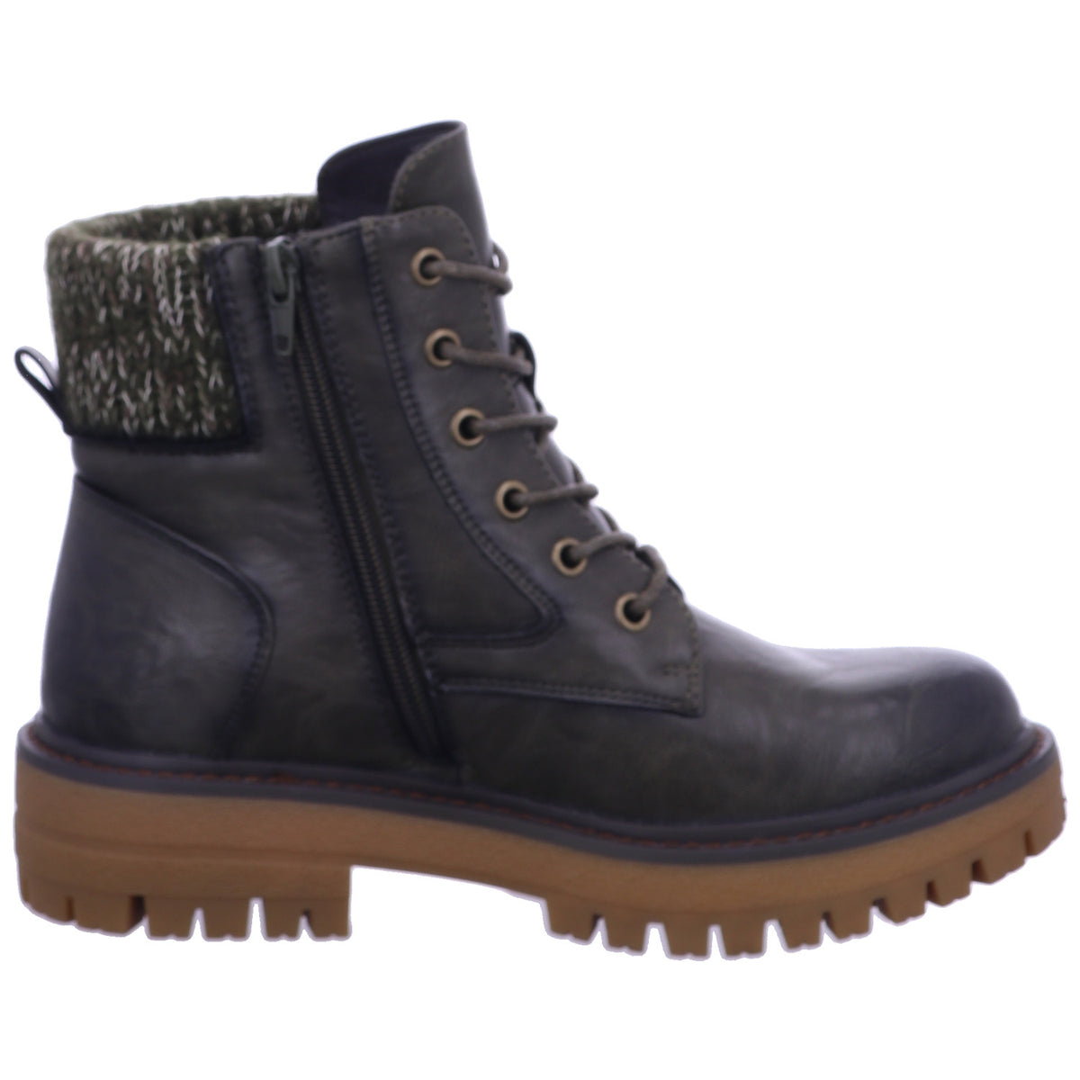 Rieker Winterschuh 92920 HWK Damen Stiefel in Grün