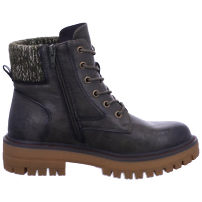 Rieker Winterschuh 92920 HWK Damen Stiefel in Grün