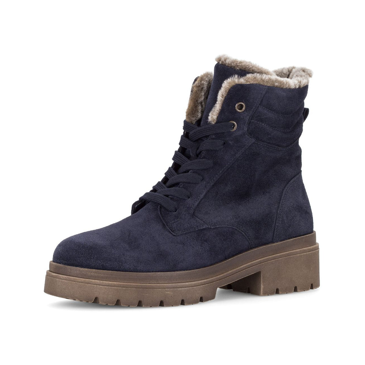 Gabor Winterschuh 8068 01 Schnürstiefeletten G in Blau