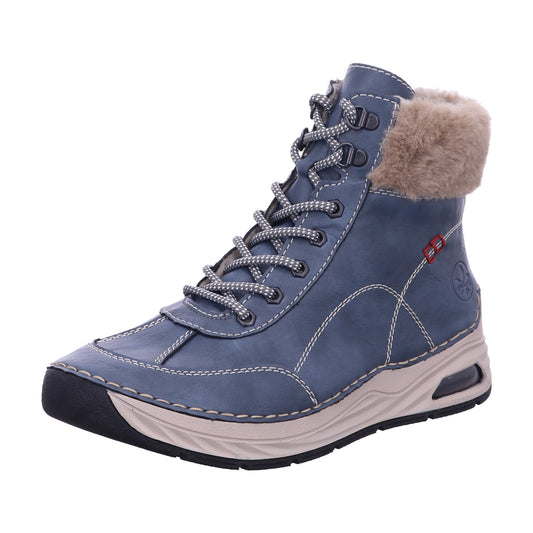 Rieker Winterschuh 44530  in Blau